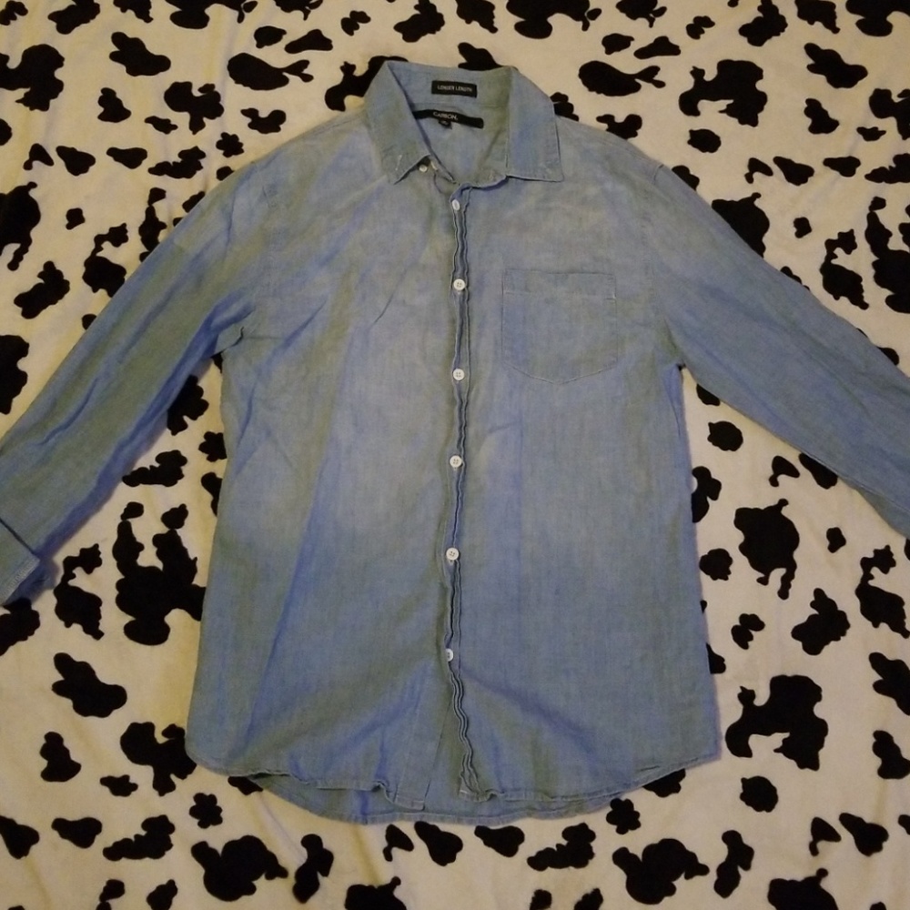 This button up is ready for the fall season!